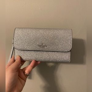 Kate Spade Sparkle Clutch/Wallet - brand new!